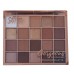 Saffron LONDON 20 Colours Gorgeous Eyeshadow Palette, Matte and Shimmer Finishes, Professional Makeup Kit with Applicator - Palette 01