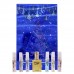 Advent Calendar Christmas 24 Days Fragrances for Men, (Blue) A2502 by Saffron LONDON Advent Calendar Christmas 24 Days Fragrances for Men, (Blue) A2502 by Saffron LONDON