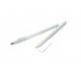 Saffron Glitter Makeup Pencil  209 Silver