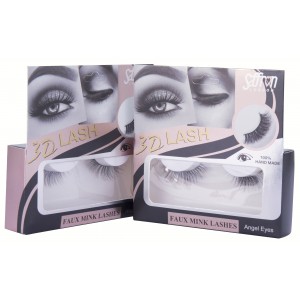 Saffron 3D Faux Mink Eyelashes ANGLE EYES