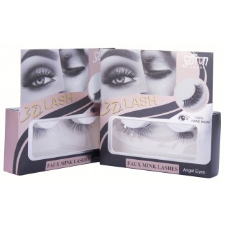 Saffron 3D Faux Mink Eyelashes ANGLE EYES