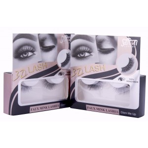 Saffron 3D Faux Mink Eyelashes GLAM ME UP