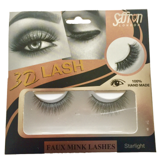 Saffron 3D Faux Mink Eyelashes STARLIGHT