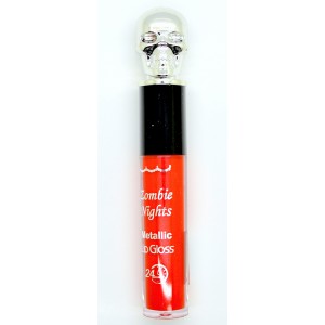Saffron Zombie Nights Metallic Lip Gloss 24Hrs Colour 02