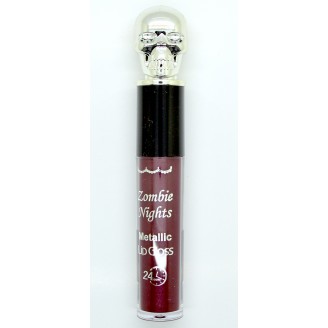 Saffron Zombie Nights Metallic Lip Gloss 24Hrs Colour 05