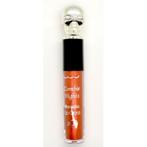 Saffron Zombie Nights Metallic Lip Gloss 24Hrs Colour 06