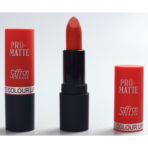 Saffron Pro-Matte Lipstick  13 Coral Red