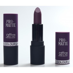 Saffron Pro-Matte Lipstick  14 Purple Passion