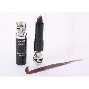 Saffron Zombie Nights Matte Velvet Lipstick  04 Chocolate