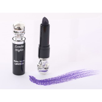 Saffron Zombie Nights Matte Velvet Lipstick  08 Deep Plum