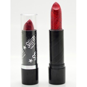 Saffron Glitter Lipstick   Glitter Red