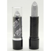 Saffron Glitter Lipstick   Glitter Icy Silver