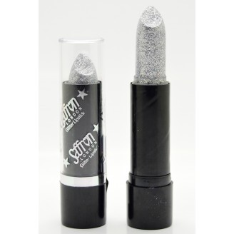 Saffron Glitter Lipstick   Glitter Silver