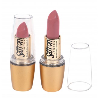 Saffron Nude Colour Lipstick  Matte Pink Babe 112
