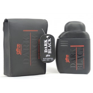 Dark Black   Men's Eau de Toilette 100ml in Leather Pouch