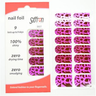 Saffron Shiny Nail Foils  007