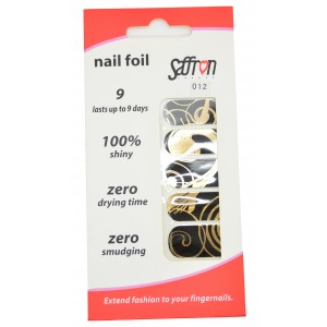 Saffron Shiny Nail Foils  012