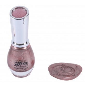 Saffron Metallic Nail Polish   208 Metallic Cappuccino