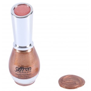 Saffron Metallic Nail Polish   209 Metallic Cocco