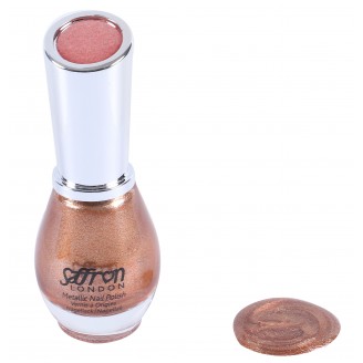 Saffron Metallic Nail Polish   209 Metallic Cocco