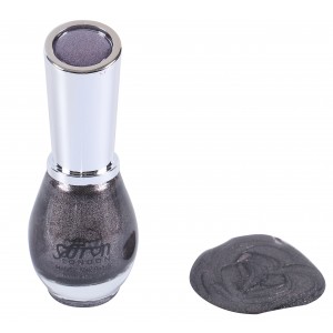 Saffron Metallic Nail Polish   207 Metallic Onyx