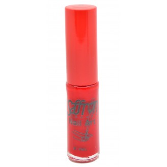 Saffron Nail Polish   Nail Art Deep Red 12