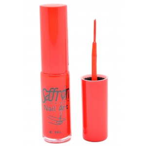 Saffron Nail Polish   Nail Art Red 7