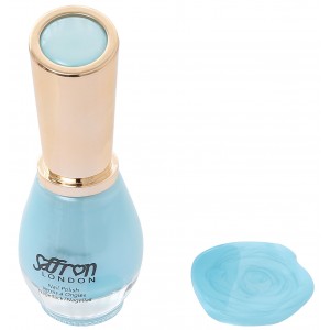 Saffron Nail Polish   Bikini Blue 43