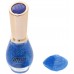 Saffron Nail Polish   Blue Glitter 65