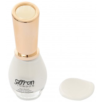 Saffron Nail Polish   Chalk White 26