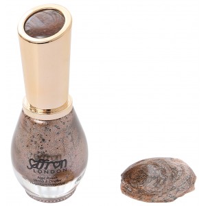 Saffron Nail Polish   Confetti Gold 69