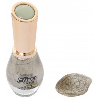 Saffron Nail Polish   Frosted Gold 50