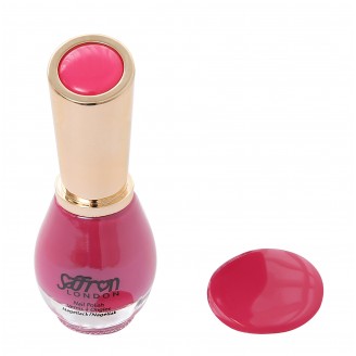 Saffron Nail Polish   Juicy Pink 34