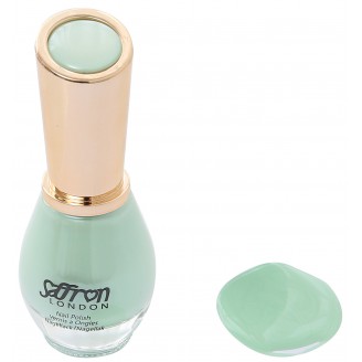 Saffron Nail Polish   Mint Green 44