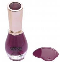 Saffron Nail Polish   Purple Cream 01