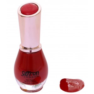 Saffron Nail Polish   Red Cream 02