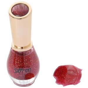 Saffron Nail Polish   Shining Wine 71