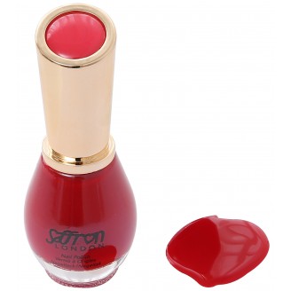 Saffron Nail Polish   Shock me Red 37