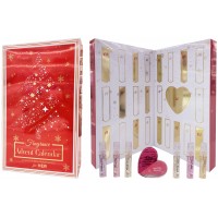   Advent Calendar Christmas Countdown Fragrances FOR HER by Saffron LONDON (RED)