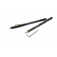 Saffron Glitter Makeup Pencil  207 Black