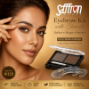 Saffron Eye Brow Powder with Stencils (Kit) (02. Espresso/Sepia Brown) - Thumbnail Image 3