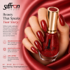 61 Red Glitter nail polish