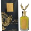 King Falcon Luxury Intense Men's Fragrance EDP Spray 100ml - Premium Bold Fresh, Spicy, Musk Scented Powerful Presence Cologne For Men - Long Lasting Strong Masculine Perfume For Men by Saffron LONDON - Thumbnail Image 1