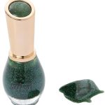 Saffron - Nail Polish #1013 (Colour 66 Green Glitter) - Thumbnail Image 1