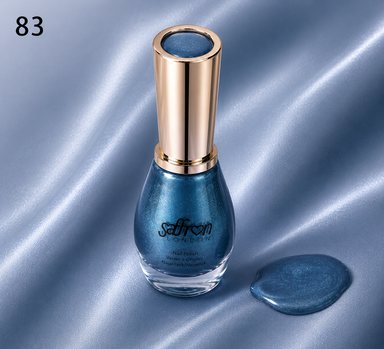 Saffron - Nail Polish #1013 (83 Pearly Iris) - Image 3