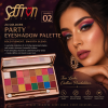 Saffron LONDON Party Eyeshadow Palette, 24 Colours, Matte and Shimmer (Pallette Colour 02) - Thumbnail Image 3