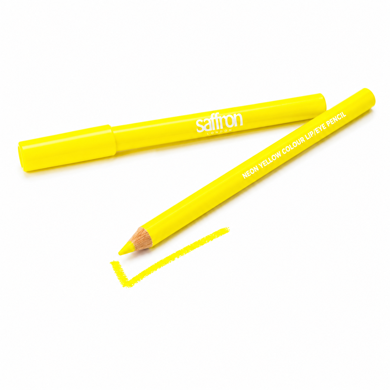 Saffron Neon Lip/Eye Pencil Yellow - Image 2