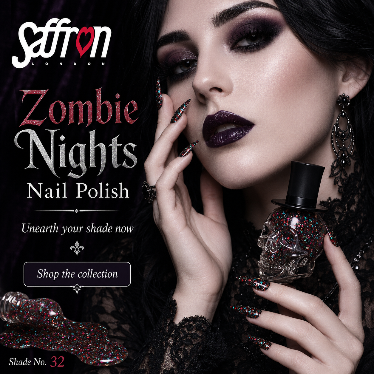 zombie 32 nail polish